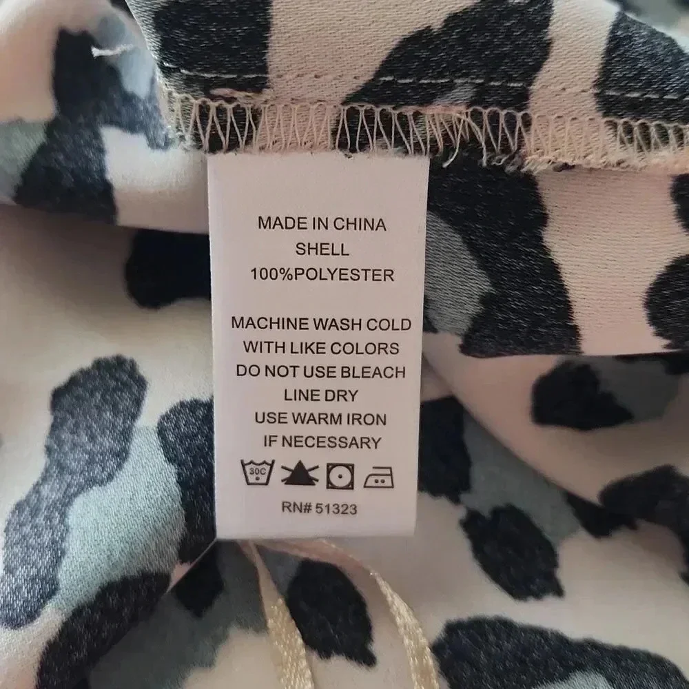 1. State Animal Print High Neck Swing Tank - Picture 4 of 6